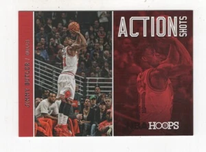 2013-14 Panini NBA Hoops Action Shots Jimmy Butler Chicago Bulls #21 - Imagen 1 de 4