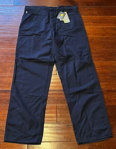 Pantalones cargo de lona Carhartt CAT 2 FR resistentes al fuego azules 7 bolsillos para hombre 42 x 36 - Imagen 1 de 12