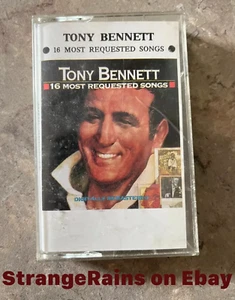 Tony Bennett - Cassette Tape - 16 Most Requested Songs - PLAY TESTED - Picture 1 of 6