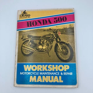 1972 Honda CB 500 Maintenance & Repair Manual Motorcycle - Picture 1 of 5