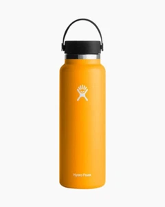 Hydro Flask 40 oz Wide Mouth Bottle with Flex Cap - color starfish/Mango - Picture 1 of 24