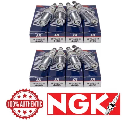 Juego de 8 bujías NGK Iridium IX. 4469 LFR5AIX-11 Foto 1 de 3