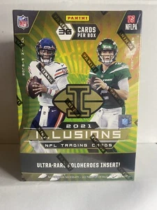 Tarjeta coleccionable de deportes bláster Panini 2021 Illusions NFL - Imagen 1 de 1