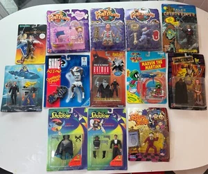 NIB - 13 Assorted Vintage 90s Action Figures- Batman, The Shadow, and More! - Picture 1 of 22
