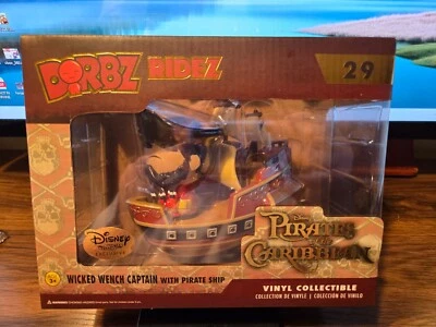 Funko Dorbz Ridez Disney Treasures Piratas del Caribe Wicked Wench Captain Foto 1 de 4