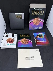 Taboo the Sixth Sense USA Ntsc Nintendo Nes Cib Oval Soq Perfect Condition - Picture 1 of 8