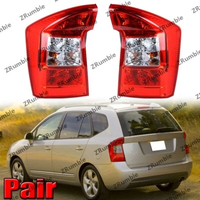 1 par de luces traseras para parachoques trasero diestro y derecho para Kia Rondo Carens 2007 2008 2009 2010-2012 Foto 1 de 4