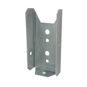Galvanized 2x4 Fence Bracket Connector for Wood Post Deck Railing 20 Gauge (20) - Picture 1 of 4
