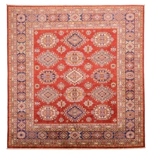 Geschenk Quadrat Teppich 6x6 ft 180x180 cm Türkisch Oushak Orientteppich - Bild 1 von 3