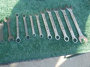 Craftsman SAE Maulschlüssel und Ringschlüssel 3/8 - 15/16 mit Extras 11 Stck. Siehe Bilder. - Bild 1 von 11