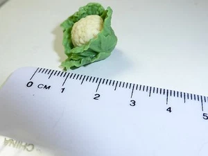 1:12 Scale Cauliflower small - Picture 1 of 2