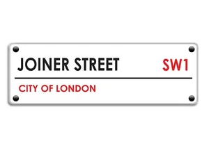 London Straßenschild Design personalisiertes Schild Perspex Platte Plakette - tolles Geschenk - Bild 1 von 4