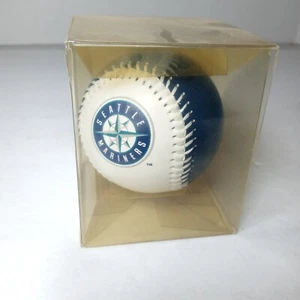 Seattle Mariners Blue Panel Fotoball Sammlerstück Souvenir Baseball Ball - Bild 1 von 2