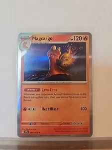 Pokemon Juego de Cartas Coleccionables Fuerzas Temporales MAGCARGO 029/162 HOLO - Imagen 1 de 1