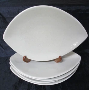 5 piatti buffet Pfaltzgraff CAPPUCCINO 11-3/4" x 8" forma foglia ovale piatto USA - Foto 1 di 3