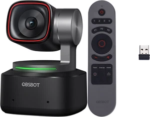 OBSBOT Tiny 2 - Webcam e controller PTZ 4K Tracciamento AI, Vocale, Gesture, Foc - Photo 1/15