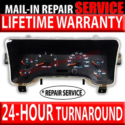 03-06 JEEP WRANGLER Speedometer Dash Instrument Gauge Cluster [*REPAIR SERVICE] - Image 1 of 3