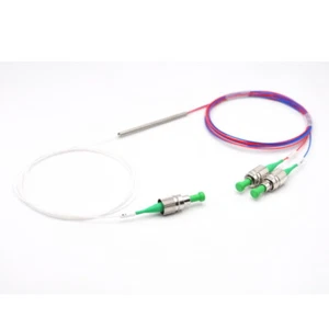1550nm and 1310nm (SMF) Fused Fiber Coupler / Splitter, FC/APC, 1x2 or 2x2 - Picture 1 of 21