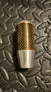 JDM NISMO CARBON FIBER SHIFT KNOB OLD LOGO M10x1.25 NISSAN S13 R32 R33 240sx - Picture 1 of 2