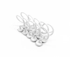 (10) Garvin Southwire BRM125WH 1-1/4″ Bridle Loop Magnet White - Picture 1 of 2