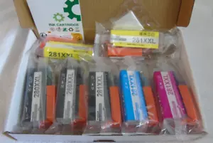 Compatible Ink 280XXL 281XXL Canon PIXMA 2 EACH 10 TOTAL Pack - Picture 1 of 3