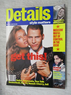 DETAILS MAGAZINE OCTOBER 1990 PRINCE NENEH CHERRY MOSCOW MAFFIA USSR NO LABEL Foto 1 de 2