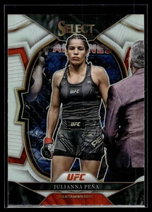 Julianna Pena 2023 Panini Select UFC Silver Prizm Card #37 - Picture 1 of 2