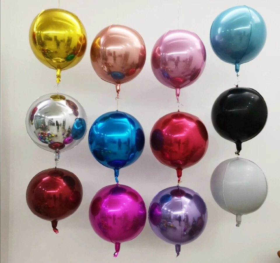 Globo de helio redondo Jumbo 22 pulgadas cumpleaños boda fiesta decoración Foto 1 de 1