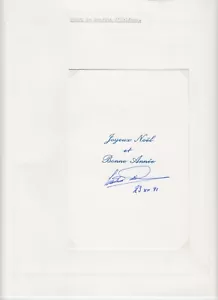 Prince Henri de Bourbon d'Orleans, Original Autograph, Royalty, France (L6529) - Imagen 1 de 2