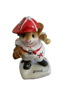 Wee Forest Folk BATTER UP WFF MS15 Angels Baseball's Joe DiMousio 1989 2002 Red - Picture 1 of 3