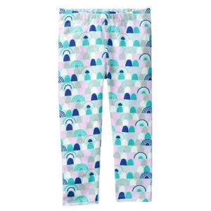 NWT Gymboree Gumdrop Capri Cropped Leggings Girls Blue 5/6,7/8,10/12,14 - Picture 1 of 1
