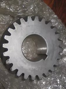 WATEROUS GEAR IMPELLER SHAFT 8P 24T LH PART # 70286 " NEW OLD STOCK " - Picture 1 of 2