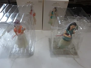 2-Hallmark Holiday Angels #3-6 Series Christmas Ornament - Picture 1 of 5