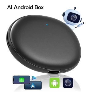 AI Android Box 3in1 Wireless Carplay Adapter 2WiFi AI Chatbots Voice Command KFZ - Bild 1 von 9