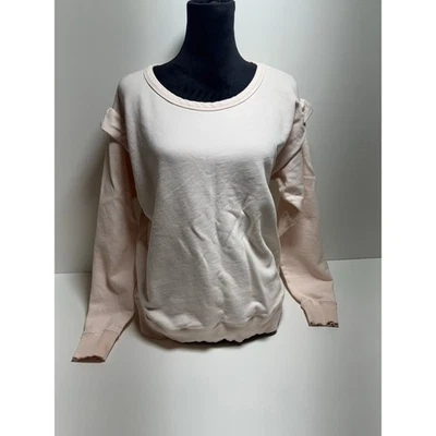 Mododoc Sudadera Mujer Talla Grande Manga Larga Pullover Marfil’s  Foto 1 de 4