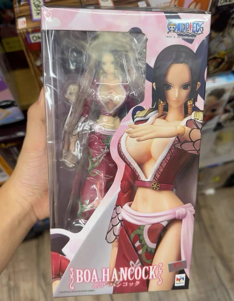 Boneco de ação Variable Action Heroes One Piece Boa Hancock MegaHouse novo em folha - Imagem 1 de 3