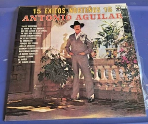 Antonio Aguilar 15 Exitos Nortenos, 1989 Discos Musart, Vinyl LP, Very Good Plus - Picture 1 of 4