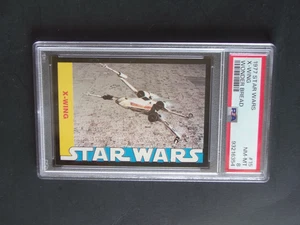 1977 Star Wars, Wonder Bread, X-Wing, Card #15, PSA-8 - Bild 1 von 4