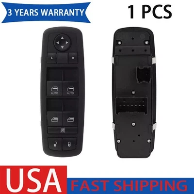 Front Left Power Window Switch 68212783AA for 2014-2015 Ram 2500 5.7L 6.4L 6.7L - Imagem 1 de 4