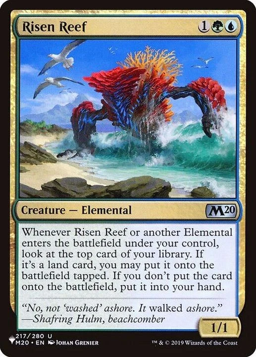 MTG Risen Reef English [ The List ] - Image 1 of 1