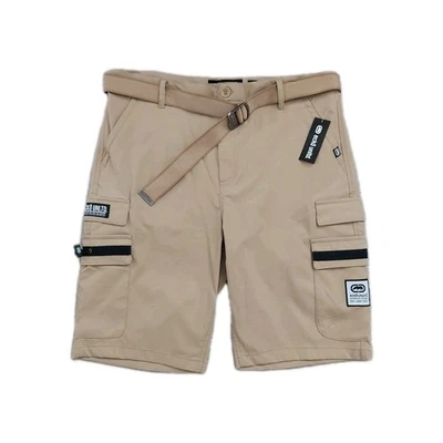 Pantalones cortos cargo Ecko Unltd caqui para hombre talla 38 con cinturón nuevos con etiquetas precio de venta sugerido por el fabricante 64 USD Foto 1 de 4