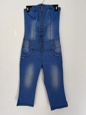 Mono y mamelucos Sand Limited para mujer azul moda cintura alta talla US 9 Foto 1 de 4
