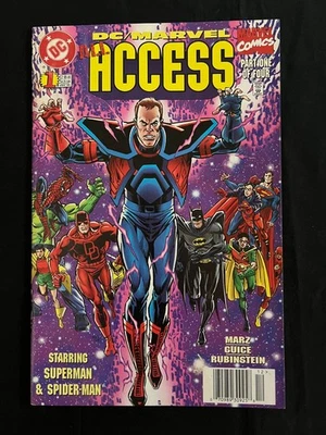DC/Marvel All Access #1 (1996) - Newsstand - Superman vs Venom - Key Issue Foto 1 de 4