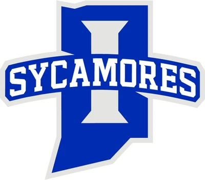 Indiana State Sycamores 4 Inch NCAA Vinyl Die-Cut Decal Sticker *Free Shipping - Image 1 of 2
