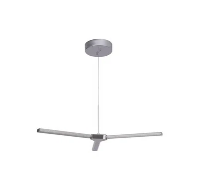 Araña LED de 3 luces Craftmade 45623-CH-LED Horizon 34,25" en cromo Foto 1 de 2