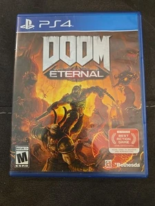 PS4 Doom Eternal Action Spiel von Bethesda - CIB - Bild 1 von 3