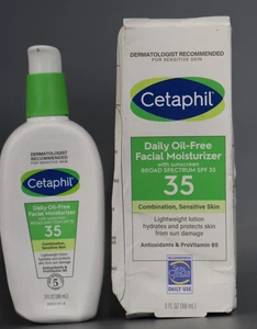 Cetaphil tägliche Gesichtsfeuchtigkeitscreme Lotion LSF 15 4 fl. Oz. - Bild 1 von 4