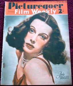 HEDY LAMARR COVER Picturegoer (30.03.40) Filme Joel McCrea R. Lane R. Young - Bild 1 von 7