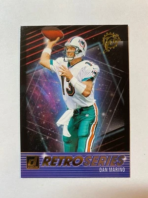 Panini Donruss 2021 - Inserto serie retro - Dan Marino #RS20 Miami Dolphins QB Foto 1 de 2