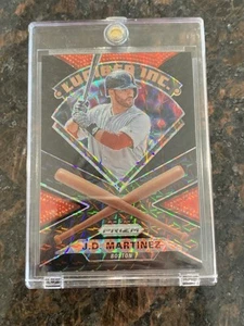 1/1 Panini Prizm Baseball JD Martinez Boston Red Sox Lumber Inc. LI-5 2020 - Picture 1 of 2